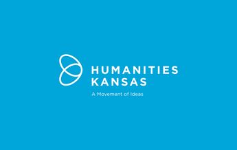 Humanities Kansas Reversed Out Logo with Tagline