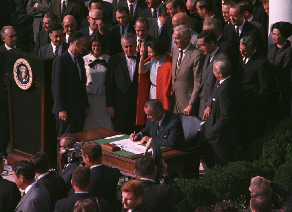 Bill Signing 1965