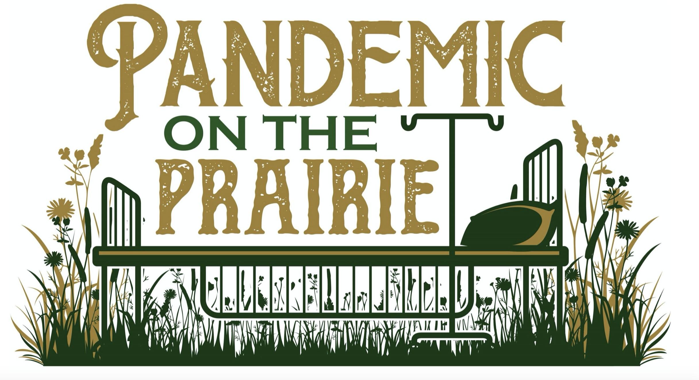 logo for pandemic on the prairie