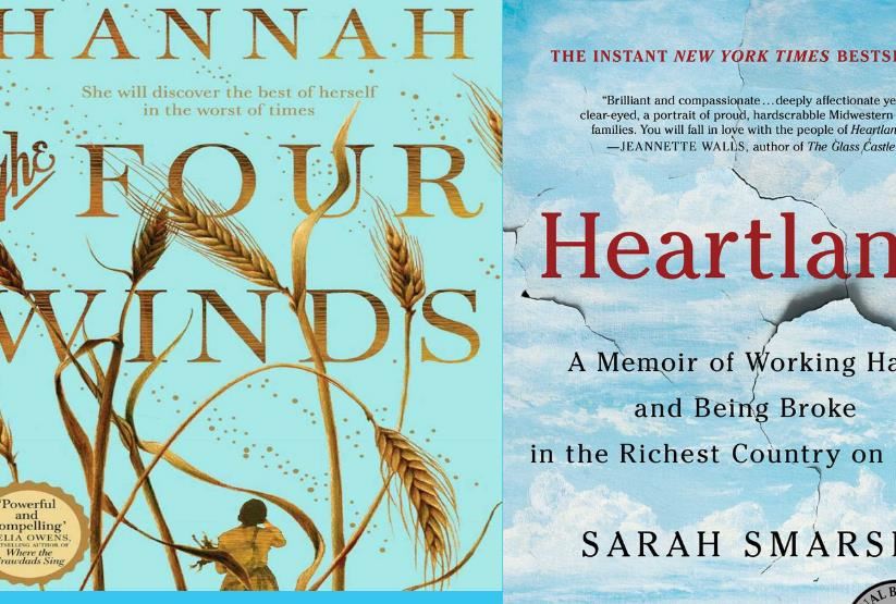 covers of the books The Four Winds and Heartland