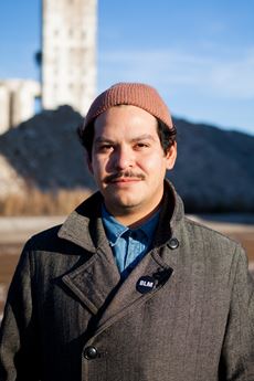 Armando Minjarez standing in North Wichita