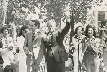 Bob Dole and Gerald Ford