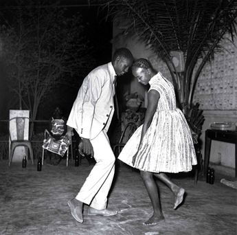 man and woman dancing