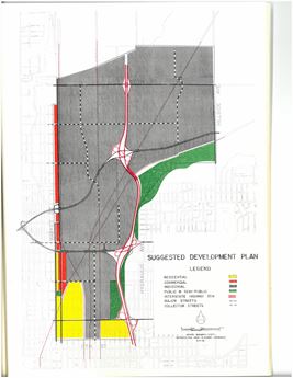 Map fo Wichita with sections highlighted