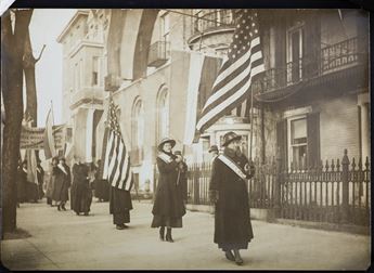 National Woman’s Party march for woman’s suffrage