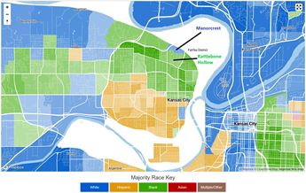 map of Kansas City Kansas