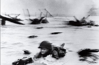 soldiers in the water