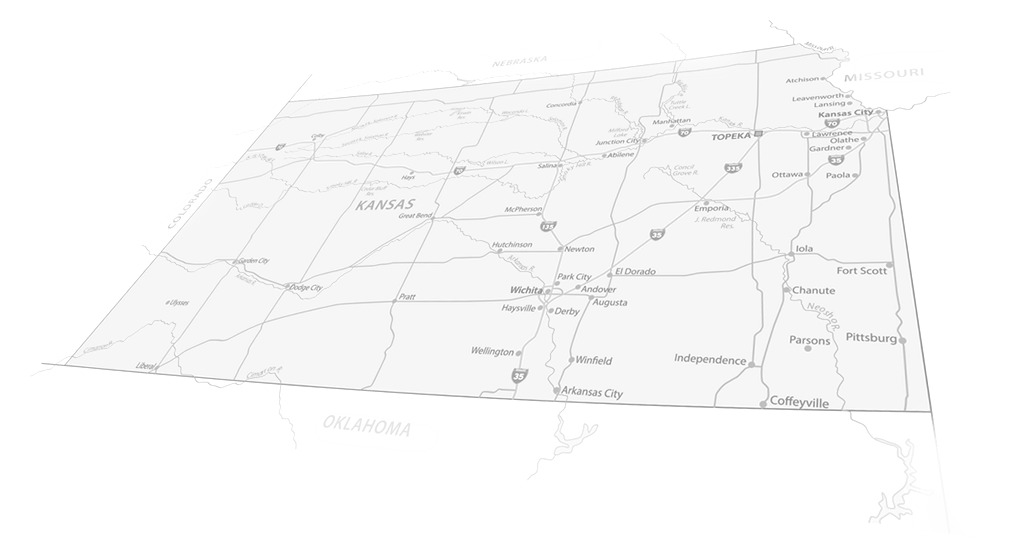 Map of Kansas