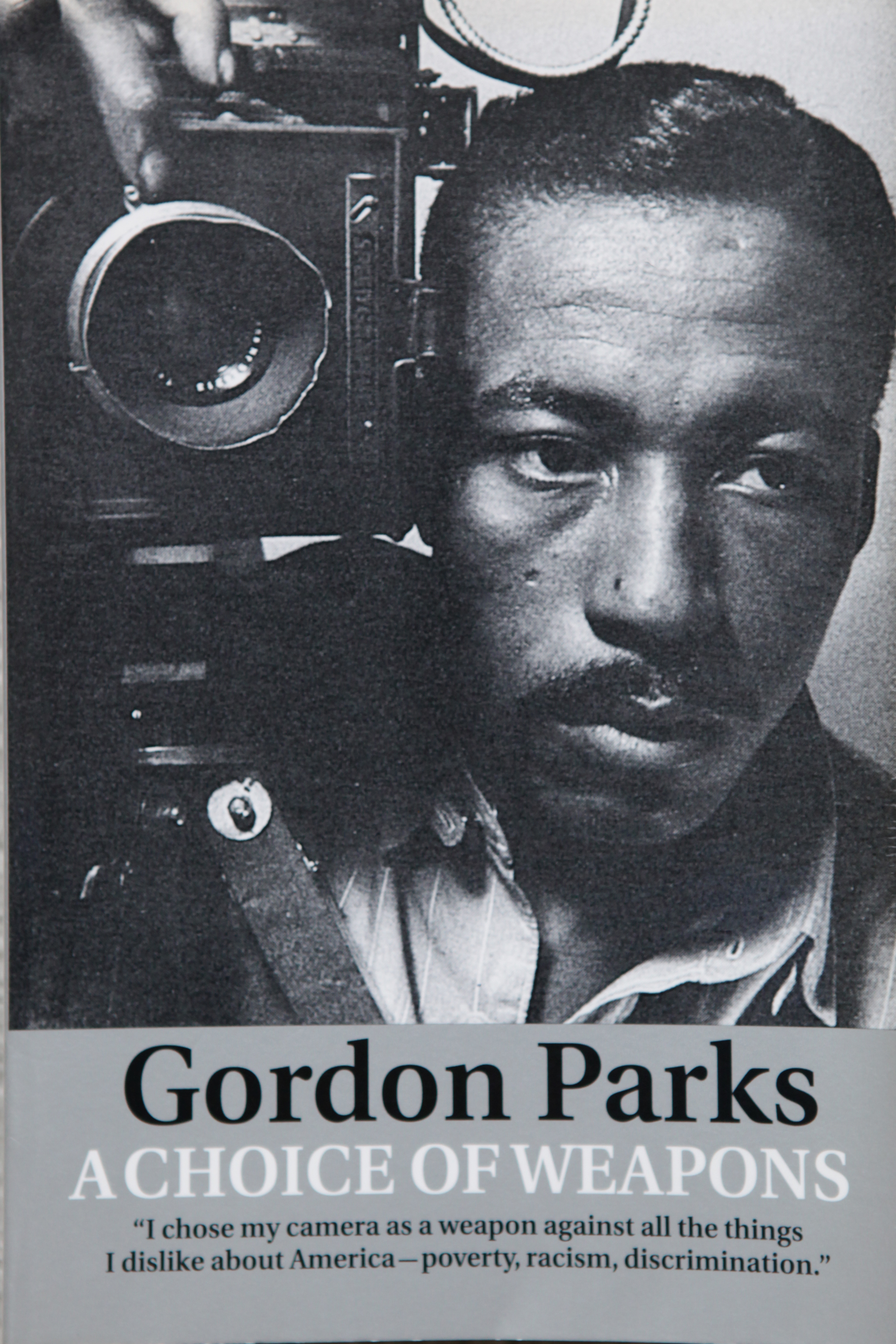Cover of Gordon Parks book A Choice of Weapons
