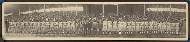 baseball team photo from 1920s