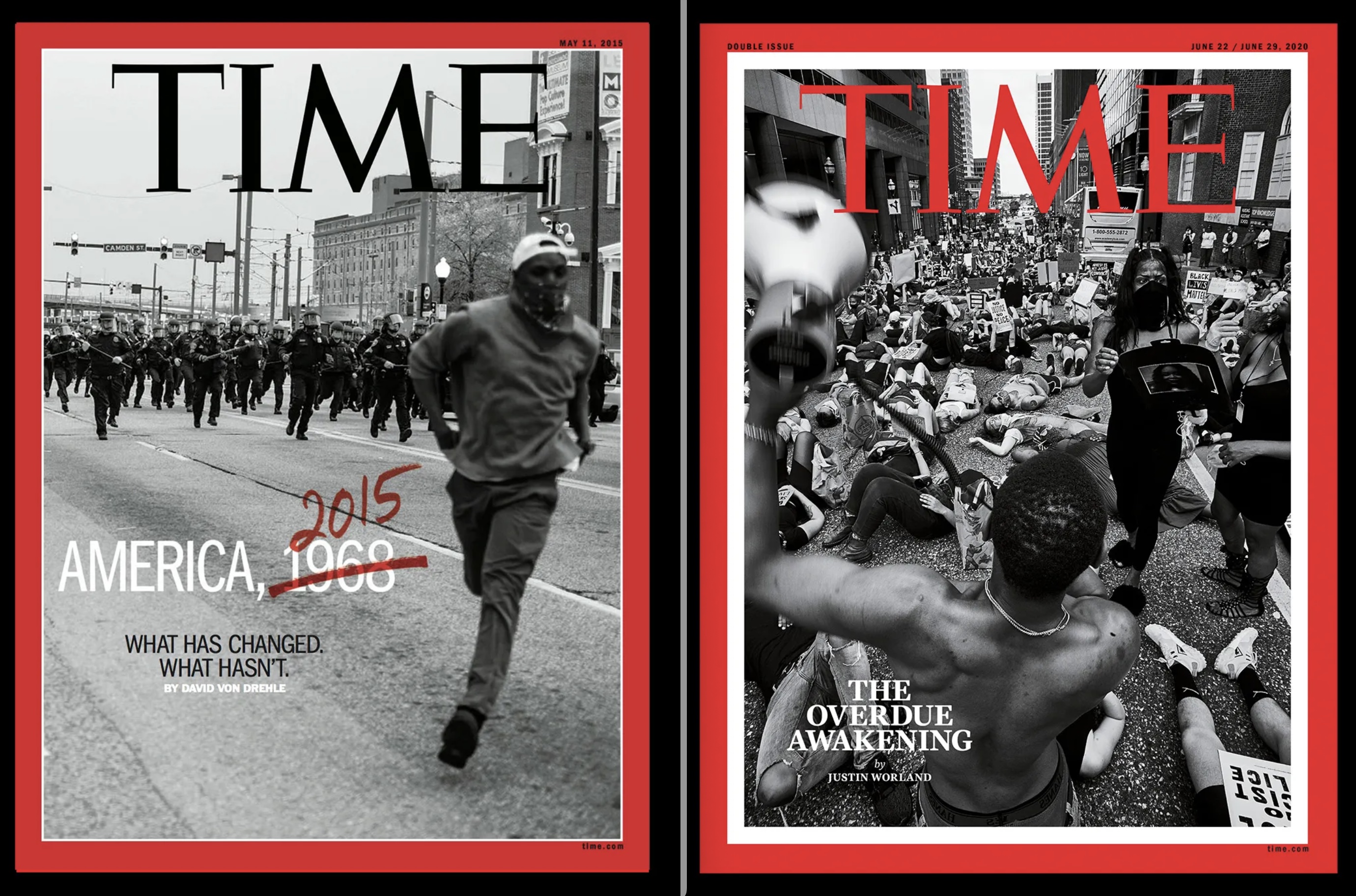 Devin Allen, Time Magazine covers, 2015 and 2020